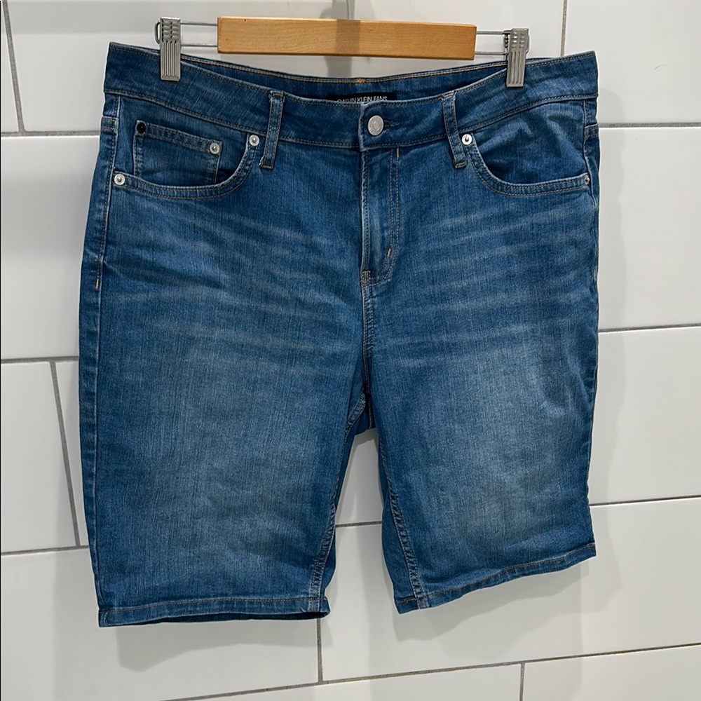 Calvin Klein Jeans Women’s Blue Denim Shorts